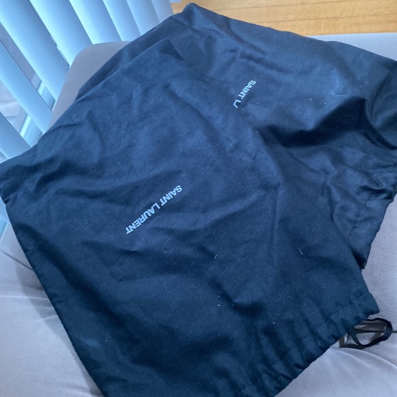 Saint Laurent black suede espadrille - Picture 9 of 11